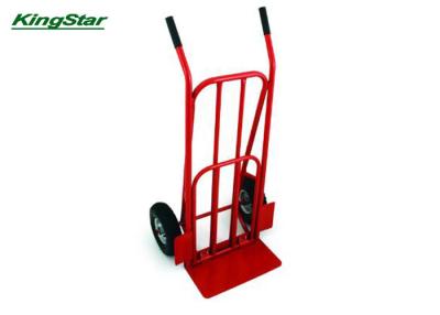 China Lightweight Aluminium Folding Sack Truck Black Grip For Material Handling for sale