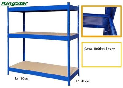 China Industrielles Fach 3 Reihe MDF-Böden Boltless, das Reißverschluss zugemacht wurde und kopierte gestrahlt zu verkaufen