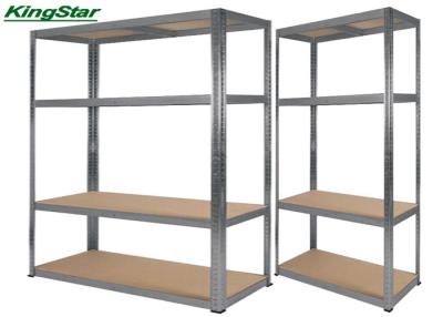 China Anti Corrosive Heavy Duty Boltless Rack With Medium Density Fibreboard Shelf for sale