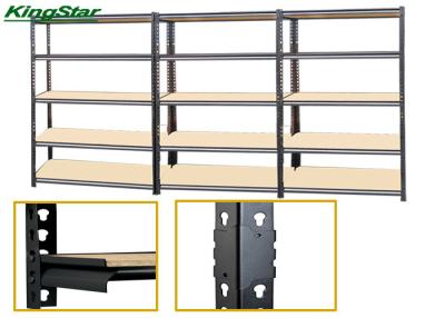 China Adjustable Boltless Garage Shelving Units For Sheds And Garages , 175 Kg Capacity for sale