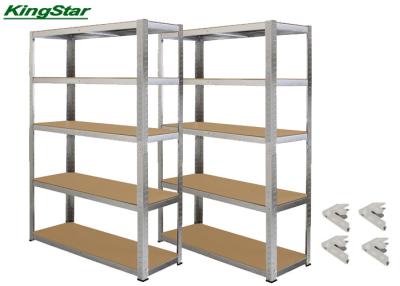 China Adjustable Heavy Duty Boltless Rack , 30 Deep Garage Shelving 175Kg Capacity for sale