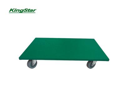 China Furniture Moving Heavy Duty Dolly Trolley Roller With Green Color Anti Slip Cover for sale