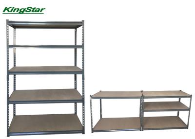 China Shelving embalado previamente do rebite de Boltless com junção para a capacidade 300kg ereta pela camada e o cartão à venda