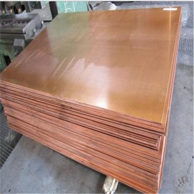 China Electric Components C10200 C11000 Pure Copper Sheet C11000 Plate C11000 Price T2 Copper Plate / Pure Copper Manufacturer for sale