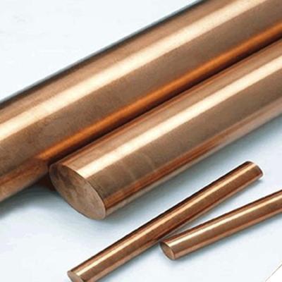 China Bronze Red Pure Water Tube Copper Alloy Rod Round Bar for sale