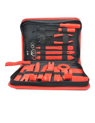 China Automotive Parts 19pcs Car Repairing Door Visual Panel Trim Trim Lever Removal Tool Kit for sale