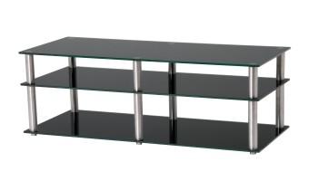 China contemporary rectangle black tv stand xyts-006 for sale