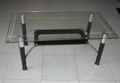 China hot sell rectangle glass top coffee table xyct-355 for sale