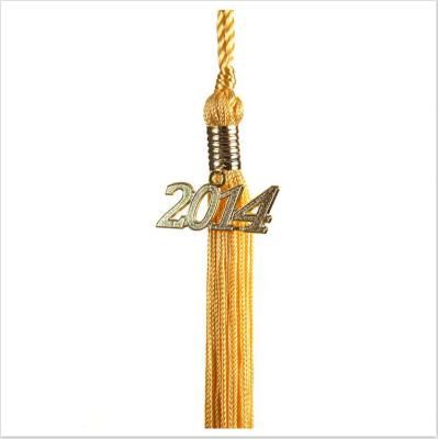 China 2020 factory price charm gold easy matte graduation tassel for sale