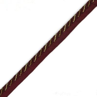 China Factory Sustainable 2020 Hot Sales Stylish Polyester Lip Rope For Sofa Cushions Rope for sale