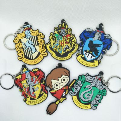 China New Design Eco-Friendly New Design Magic Key Ring Pendant Silicone Key Chain Double Sided Pendant for sale