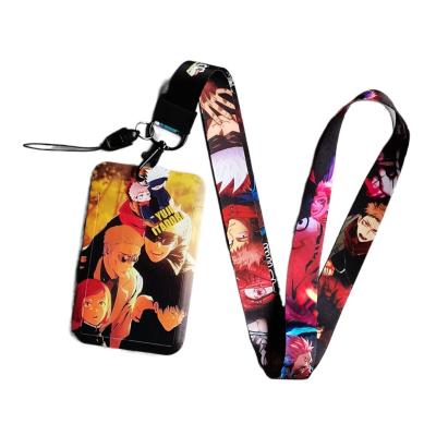 China Fashion Good Quality Work Card Holder with Rope ID Card Holder with Lanyard Animation Work Card Holder for sale