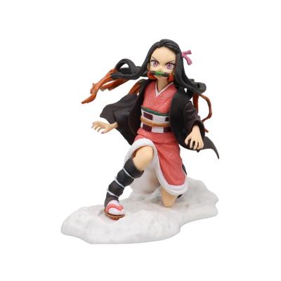 China China Version Anime Demon Slayer Action Number Funny Pvc Toy Wholesale Fighting Model for sale