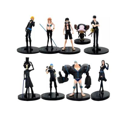 China Funny China Made Black Theater Version of Luffy Nami's Hand-Down Cartoon Toys Japanese Anime for sale