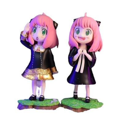 China Cartoon Toy Spy Play House Anime Figure PVC Face Change Action Numbers Toy Doll Toys for sale