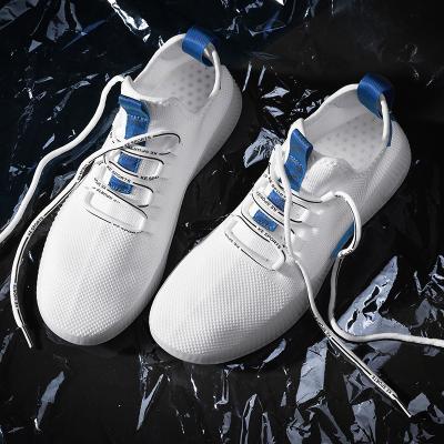 China Fitness Training Fashion Design Men Sports Sneakers Running Breathable White Sneakers for sale