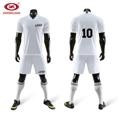 China Whoesale Shirts Custom Design Mens Soccer Wear Soccer Uniform Set for sale