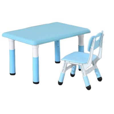 China Wholesale Modern Height Adjustable Detachable Children Plastic Desk Chair For Study And Early Education for sale