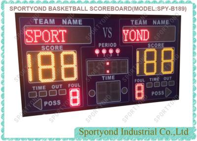 China Multisports Electronic Scoreboard for Basketball and Volleyball with Team Name and wireless remote for sale