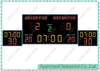 China Electronic Waterpolo Scoreboard With Count Shot Clock In Swiming Pool Field for sale