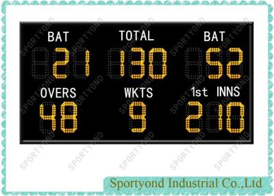 China Outdoor Electronic Cricket Scoreboard With Wireless Controller for sale