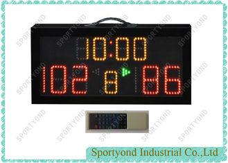 China Indoor / Outdoor Handball Scoreboard with Time Display , Viewing Distance 40m for sale