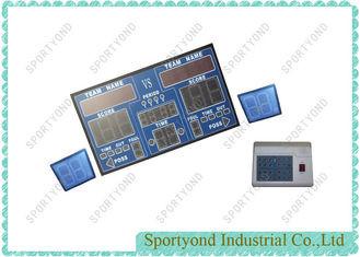 China Portable Led Digital College Sports Scoreboard And Basketball Shot Clock for sale