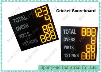 China Aluminum Outdoor Electronic Cricket Scoreboard With Remote Console for sale