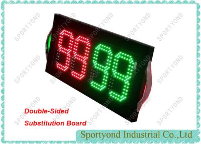 China Electronic  LED Double-Sided Substitution Board for Football Sports for sale