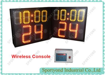 China Electronic LED College Basketball 24s Shot Clock With Game Period Time -Size 54 X 47cm for sale