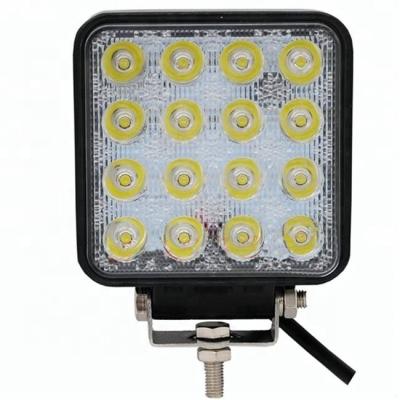 China PC super light flood 24v 12v super light spot led work light 4inch led xenon 48w for milwaukee for sale