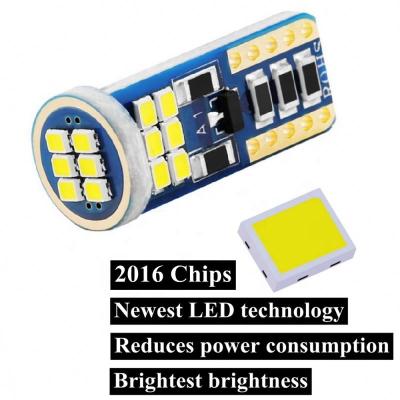 China fiberglass panels led car t10 w5w led bulb 194 lamp 168 2016 18smd auto interior license plate light for sale