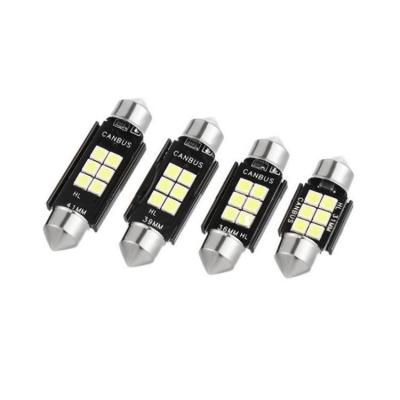 China Interior LED Light/LED license plate light c5w festoon car led bulb 31mm 36mm 39mm 41mm c5w 3030 6smd 12v auto led light 6v w5w 3030 6led for sale