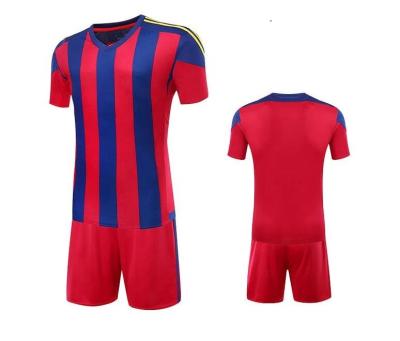 China Sets OEM Soccer Sportswear Dry Fit Jersey Soccer And Football Uniform For Training for sale