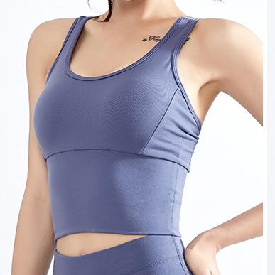 China Customized Sublimation Yoga Wear , Tight Fit Sports Bra XS for sale