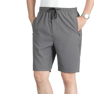 China 2-Pack Hot Selling Good Quality Custom Made Mens Antibacterial Polyester Polyester Loose Fit Shorts Workout Gym Shorts With Pocket And Waist Drawstring for sale