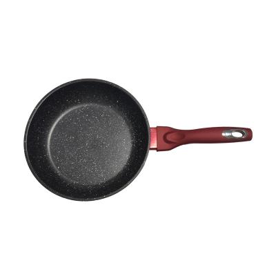 China Stainless Steel CLASSIC Red Non-Stick Multi Function Cooker 25cm Frying Pan for sale