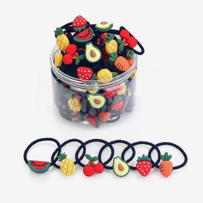 China Baby Classic Hair Accessories Small Hair Accessories Headband Kids Hair Cartoon Elastic Hair Ties for sale