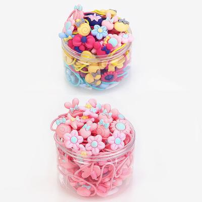 China Hair Accessories Mixed Colors Packing Lovely Hair Accessories Set Hair Tie Kids Hair Ties for sale