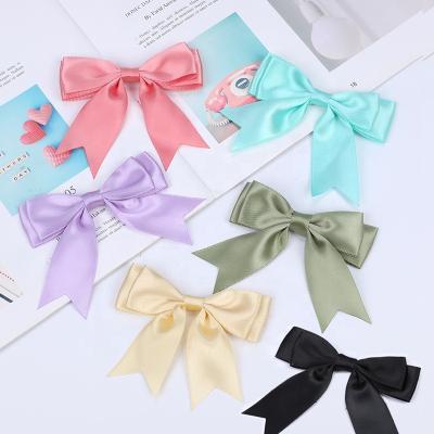 China Lovely DIY Ribbon Bow Children's Handmade Hair Accessories Gift Box Decoration To Wedding Bow for sale