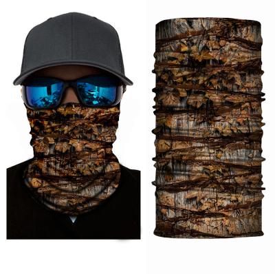 China Protect Tube Eco-Friendly Multifunctional Breathable Bandanas Camouflage Seamless Outdoor Elastic Bandanas for sale