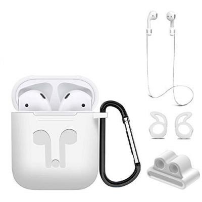 China Silicone 5 in 1 Anti-lost Silicone Headset Cover Device Skin Case for Apple AirPods Charging Case for sale