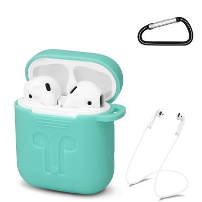 China Hot Selling Silicone Amazon Silicone Sleeve Cover Case Earphone Shockproof Accessories For Airpod for sale