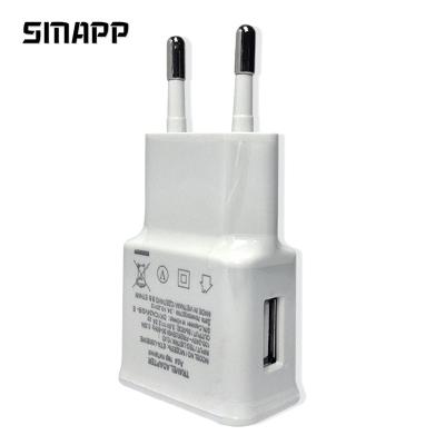 China 2019 Hot Selling Mobile Phone 5V 2A EU Plug Micro USB Wall Charger For Samsung for sale