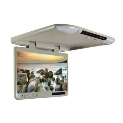 China Cheap Price FHD 1080P 15.4/17.5/18.5/22 inch Car Flip Down Roof Mount Lcd LED Monitor for sale