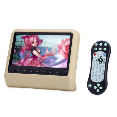 China 9 Inch Digital Screen DV Player Remote Control Car Headrest Monitor With Game 9201 for sale