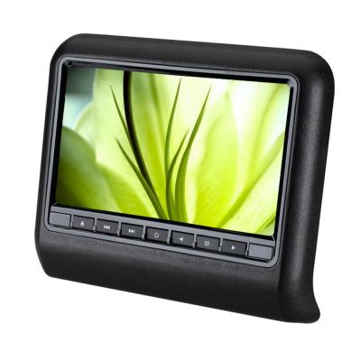 China 2020 hot selling GPS car headrest monitor with 9 inch screen and USB mp5 sd for sale