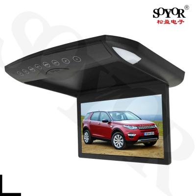 China 15.5 Inch Car Roof Mount Monitor Bus Car And USB Car Roof Motorized Monitor for sale