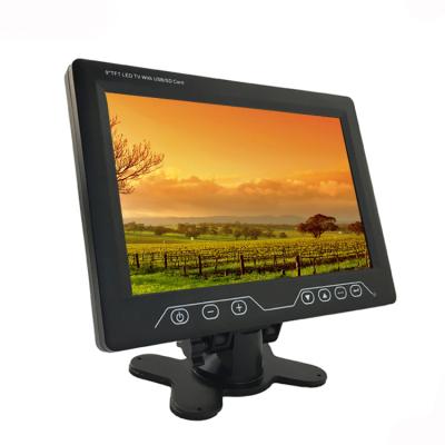 China Bus/Truck/Car/Coach 9 Inch Car TV Monitor Mirror Screen Car Rear View Rearview Monitor for sale