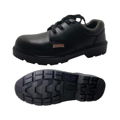 China Breathable Embossed Lash Black Men's Shoe OEM Rubber Net Steel Lining Compound Safety Shoes Outsole Cap And EVA Toe Anti for sale